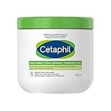 Cetaphil Crema Idratante Viso e Corpo, per Pelle Secca, Sensibile e Danneggiata, Idrata Fino a 48 Ore, Formula Arricchita, Senza Profumo, Formato 450g