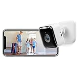 GNCC C2 Telecamera WiFi Interno, 1080P Videocamera Sorveglianza Interno WiFi per Bambini, Visione Notturna, Audio Bidirezionale, Notifiche in Tempo Reale del Sensore di Movimento, Compatibile Alexa