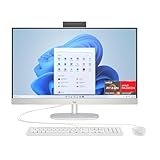 HP 27-cr0001sl All-in-One, AMD Ryzen 5 7520U, 8GB RAM LPDDR5, 512GB SSD NVMe, AMD Radeon Integrata, Display da 27" FHD IPS, Wi-Fi, Audio Integrato da 2W, Windows 11, Non è Touch, Bianco