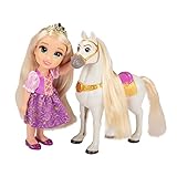 JAKKS PACIFIC Disney Princess- Playset per Bambole, Colore Set Regalo Rapunzel & Maximus, HF0327909