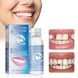 Miioto Kit Otturazione Denti, 30ml Cemento per Denti, Granuli di Riparazione dei Denti Falsi Modellabili, Riparazione Denti Halloween Cosplay Protes