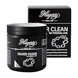 Hagerty Silver Clean Bagno detergente per gioielli d’argento e placcati argento 170ml I Lucida gioielli efficace I Bagno detergente per ridare lucentezza ai gioielli d’argento I Cestello