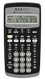 Texas Instruments TI-BA II Plus - Calcolatrice finanziaria VE=1