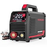 YESWELDER 205A Saldatrice Elettrodo Saldatore Saldatura ad Arco 230V MMA/Lift TIG Saldatore Ampio display LED a bastone Avvio a caldo IGBT Inverter Antiaderente