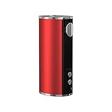 E.leaf-iStick T80 Mod 80w Box Mod 3000mAh Batteria incorporata Vape Fit E.leaf Pesso Tank e Melo 4 D25 Atomizzatore Sigaretta elettronica senza nicotina(Rosso)