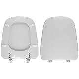 Copriwater dedicato per serie Aero Ideal Standard in resina poliestere colata bianco lucido - coperchio sedile tavoletta per wc - massima qualita  garantita