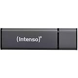 Intenso Alu Line - Chiavetta USB da 8GB - Pendrive USB 2.0, Antracite