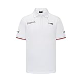 Porsche Motorsport Team Polo Uomo Bianco, Bianco, M