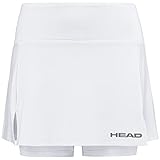 HEAD Club Basic, Gonna da Bambina, Bianco, 128