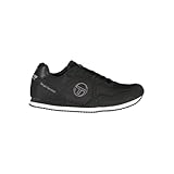 Sergio Tacchini Sneaker Uomo Poliestere Nero, nero, 46 EU