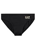 Emporio Armani EA7 Costume da Bagno Slip con Logo ASV (Black) 48