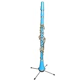 Buffet Clarinetto Colorato Tubo Blu Nero Blu Verde Viola Giallo Clarinetto Si Bemolle(Blue B)