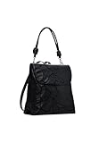 Desigual, ACCESSORIES PU Backpack Mini Donna, Nero, Einheitsgröße