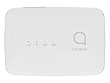 Alcatel Link Zone - MW45V2 Modem Mobile 4G, LTE (CAT.4), WiFi, Hotspot fino a 15 Utenti, Batteria 2150mAh, White [Italia]