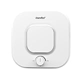 COMFEE  Scaldabagno Elettrico 15 Litri - D15-15VEU - Sottolavello con vano contenitore - Leggero, compatto, facile da installare - ideale per piccole utenze - Classe di efficienza energetica B