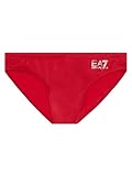 Emporio Armani EA7 Costume da Bagno Slip con Logo ASV (Rosso) 52