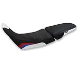 BRIXIAMOTO copri sella gorgiani multicolor Comfort Memory Foam senza logo compatibile con HONDA AFRICA TWIN 1100 ADVENTURE SPORTS 1100 2020-2022 e per AFRICA TWIN 1100 ADVENTURE SPORTS DCT 1100 2020-