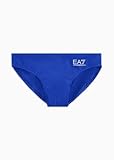 EA7 Emporio Armani Costume Slip Uomo a Vita Bassa con Logo 901005CC703 8058947150595 Blu Blu 30933