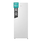 Hisense FV191N4AW2 Freezer Verticale con display LED, Total No frost, 155 L, Inox