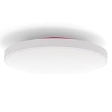 M Ledme - Plafoniera a LED 30W, Lampada da soffitto per bagno IP44, 3.000 lumen, Luce Fredda Colore (6000K) per Bagno, Cucina, Balcone, LM8254