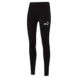 PUMA Ess+ Animal Logo Leggings, Nero, L Donna