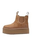 UGG Neumel Platform Chelsea, Stivali Donna, Marrone Chesnut, 40 EU