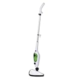 Scopa a Vapore Elettrico Lava Pavimenti 1500W Pulisce e Disinfetta ogni Superficie Serbatoio 400ml + 12 Accessori Inclusi