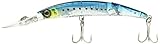 Yo-Zuri Crystal 3D Minnow Deep Diver Jointed Lure, Sardine