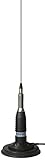 Sirio Antenne Ml 145 Mag con Base Magnetica diametro 125Mm, Antenna Cb Veicolare, Frequenza 27-28.5Mhz, Potenza Massima 900W (Cw) Short Time, Inox/Nero, Altezza 1,42Mt, Cavo 3.6Mt