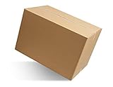 Mottola packaging - Scatoloni Resistenti 60x40x60 cm - 5 Pezzi - Scatola di Cartone a Doppia Onda - Imballaggi per Spedizione e Trasloco