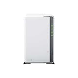 Synology DS223J NAS desktop a 2 alloggiamenti, bianco