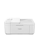 Canon PIXMA TR4750i - Stampante Wireless Multifunzione 4 in 1 - Stampa, Scansione, Copia, Fax - Fronte/Retro, ADF 20 Fogli, Stampa Foto Senza Bordi 4x6, Compatibile con PIXMA Print Plan, Bianco