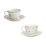 Brandani 53411 Tazza The Con Piattino Nonna Rosa