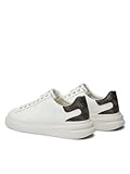 GUESS Elba CARRYOVER, Sneaker Uomo, Bianco, 43 EU