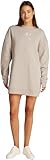 Calvin Klein Jeans Embroidered MONOLOGO Crew Dress Abito Felpa, Atmosphere, L Donna