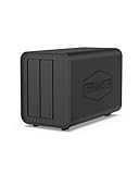 TERRAMASTER F2-212 2Bay NAS - CPU Quad Core DDR4 RAM Archiviazione Domestica Privata Personal Private Cloud con Soluzioni di Backup(Diskless)