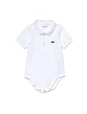 Lacoste 4J6963 Body, White, 6 Mesi Unisex-Bambini e Ragazzi