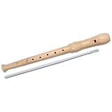 Bontempi | BaroqueWoodFlute - Flauto Dolce in Legno con Diteggiatura Barocca per un Esperienza Musicale Autentica