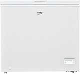 Beko - CF200EWN - Congelatore Orizzontale Statico, Volume Totale Netto 198 L, Controllo Elettronico, Bianco, 54.5D x 90.5L x 84.5H cm