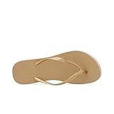 Havaianas Slim Flatform, Infradito Donna, Golden, 37/38 EU