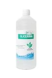 EQM | ECO-904 | Glicerina vegetale | 1.000 ml | Purezza 99,5% Glicerolo 100% Naturale | Idratante naturale per capelli e pelle | Ideale per saponi, shampoo, creme, ecc. ecc.