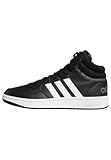 adidas Hoops 3.0 Mid Classic Vintage Shoes, Sneakers Uomo, Core Black Cloud White Grey Six, 45 1/3 EU