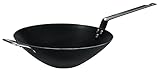 Paderno - Wok in Ferro, con Maniglia - Diametro 32 cm