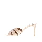 SAINT LAURENT donna sandalo Mule Tribute in pelle liscia BEIGE scuro. Tacco 8,5 cm Color BEIGE Size 39