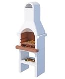 Barbecue in cemento a carbone mod.Beton Fal 65x49xh178cm 220kg