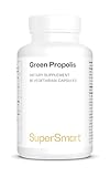 Supersmart - Green Propolis 1200mg Per Dose - Estratto di Propoli Verde Brasiliana Standardizzato al 5% di acidi fenolici totali e 0,5% di artepillina C - Integratore Multivitaminico - 90 Capsule