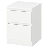 Ikea KULLEN Cassettiera con 2 cassetti, bianco35x49 cm