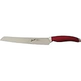 Berkel Teknica Manico Rosso Coltello Pane cm 22