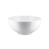 Alessi All Time Insalata Ciotola, Porcellana, Bianco, 163 cl