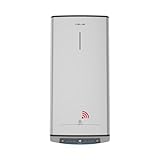 Ariston, Velis Tech Dry Wifi - Scaldabagno elettrico multiposizione, termico elettrico, 50 litri, con Wifi e funzione ECO-EVO 79,7 x 27,5 x 51,5 cm, per installazione in Spagna (classe energetica B)